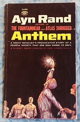 Item #76625 Anthem. Ayn Rand