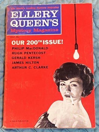 Item #76635 Ellery Queen’s Mystery Magazine, July 1960. Gerald Kersh James Hilton, others,...