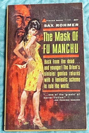 Item #76767 The Mask of Fu Manchu. Sax Rohmer
