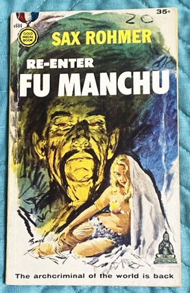 Item #76796 Re-Enter Fu Manchu. Sax Rohmer