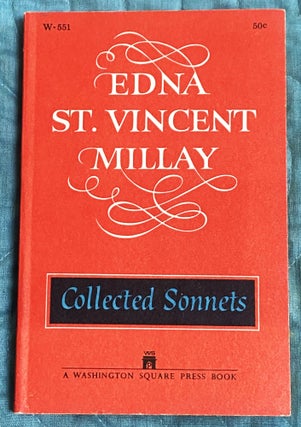 Item #77041 Collected Sonnets. Edna St. Vincent Millay