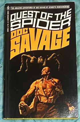 Item #77082 Doc Savage 68, Quest of the Spider. Kenneth Robeson