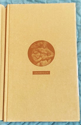 Item #77091 Some Copies of Verses Translated Paraphrastically out of Anacreon. Abraham Cowley