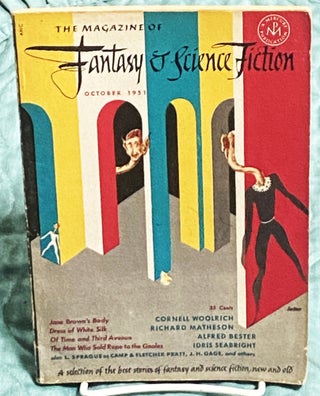 Item #77267 The Magazine of Fantasy & Science Fiction, October 1951. Richard Matheson Cornell...