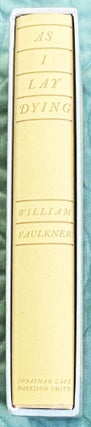 Item #77371 As I Lay Dying. William Faulkner
