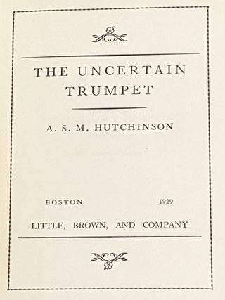 The Uncertain Trumpet