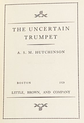 The Uncertain Trumpet