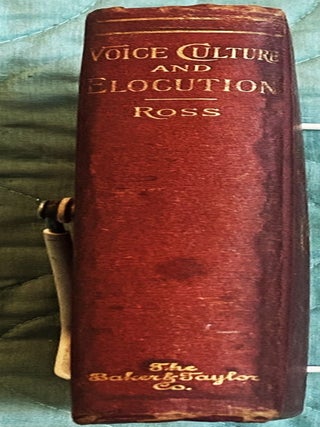 Voice Culture and Elocution