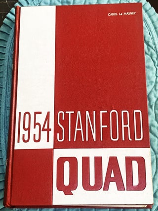 1954 Stanford Quad. Students for Stanford University.