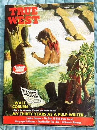 Item #78882 True West, August 1967. others Walt Coburn