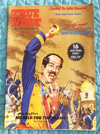 Item #78883 True West, June 1959. J. Frank Dobie