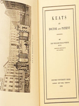 Keats as Doctor and Patient