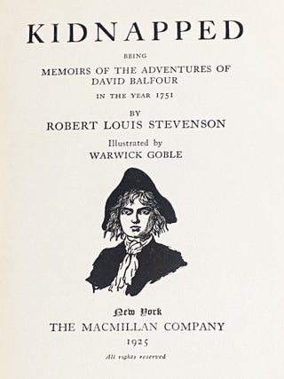 Kidnapped, Being Memoirs of the Adventures of David Balfour in the Year 1751