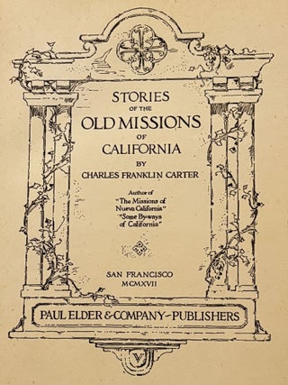 Stories of the Old Missions of California
