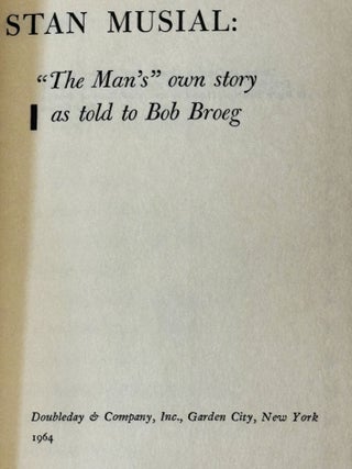 Stan Musial: The Man's Own Story