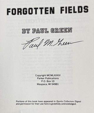 Forgotten Fields