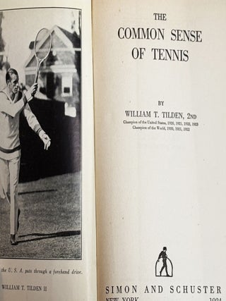 The Common Sense of Tennis