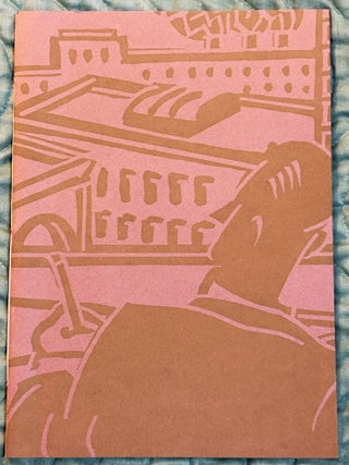 Item #80132 Comma I , A Short Story. Bill Prochnow William Saroyan, artist