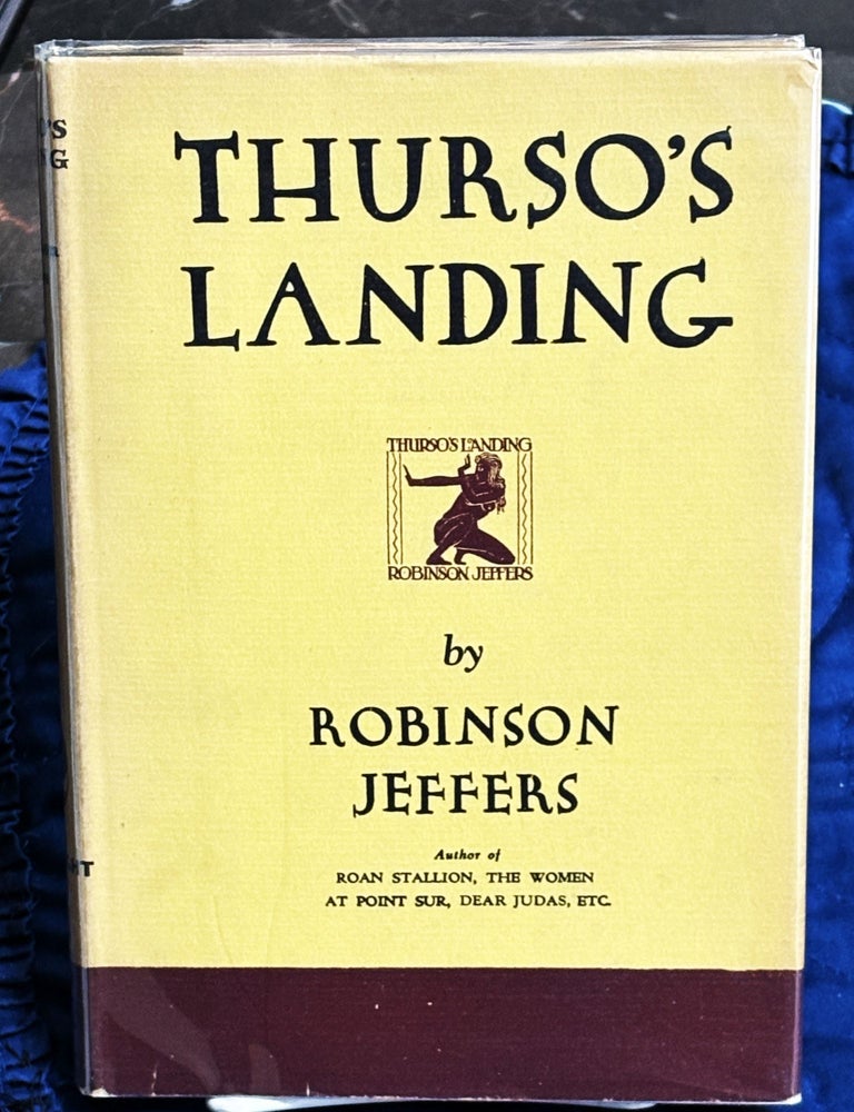 Item #80398 Thurso's Landing. Robinson Jeffers.