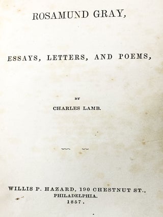 Rosamund Gray, Essays, Letters, and Poems