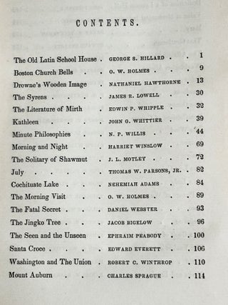 The Boston Book. Being Specimens of Metropolitan Literature
