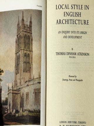 Local Style in English Architecture