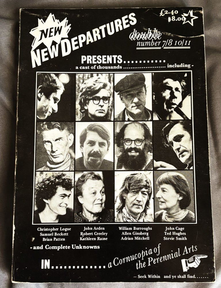 Item #81296 New Departures, Big Huge. Michael Horovitz.