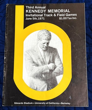 Item #81437 Third Annual Kennedy Memorial Invitational Track & Field Games June 5th, 1971....