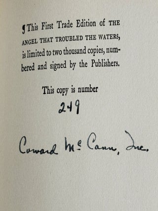 The Angel that Troubled the Waters