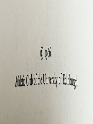 The Story of Edinburgh University Athletic Club