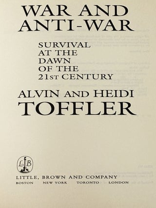 War and Anti-War, Survival at the Dawn of the 21st Century