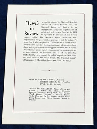 Films in Review February 1973