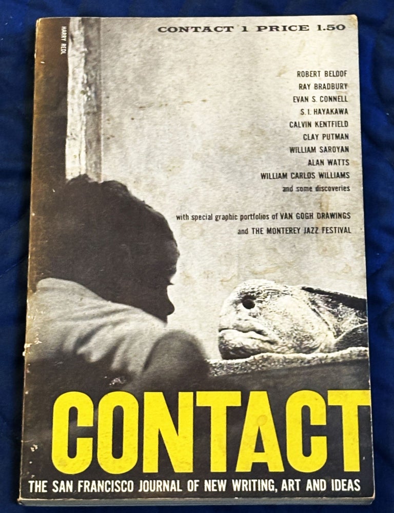 Item #82207 Contact 1. Evan S. Connell Alan Watts, others, William Carlos Williams, William Saroyan, Ray Bradbury.
