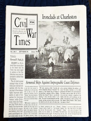 Item #82397 Civil War Times, January 1960. Howard P. Nash Jr