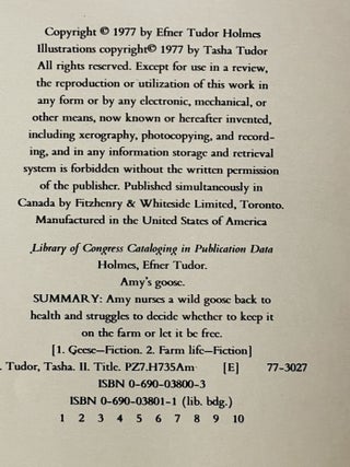 Amy's Goose