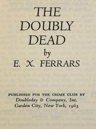 The Doubly Dead
