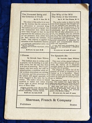 The Open Court, A Monthly Magazine, February 1912