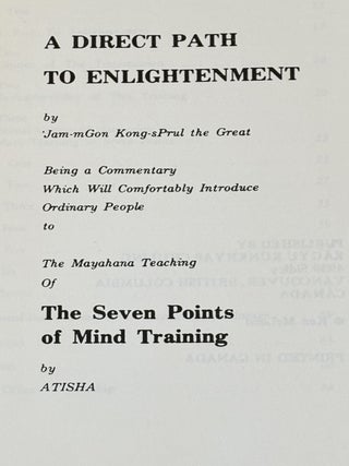 A Direct Path to Enlightenment