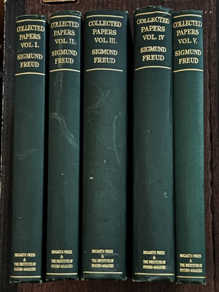 Collected Papers, Volumes 1-5. M. D. Sigmund Freud, L. L D.