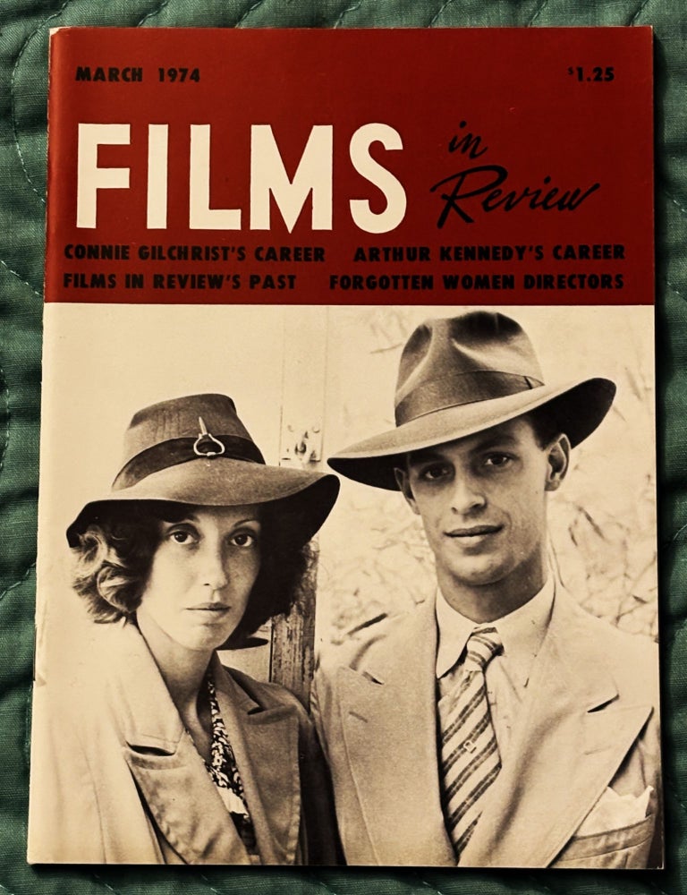 Item #83126 Films in Review, March 1974. Anthology.