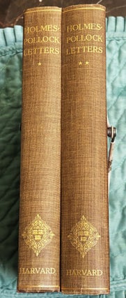 Item #83362 Holmes-Pollock Letters - The Correspondence of Mr. Justice Holmes and Sir Frederick...