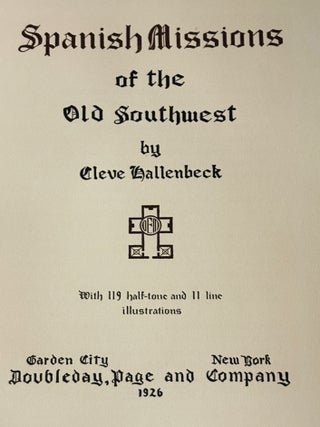 Spanish Missions of the Old Southwest