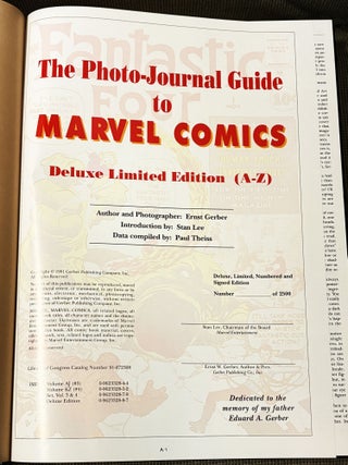 The Photo-Journal Guide to Marvel Comics, Deluxe Edition
