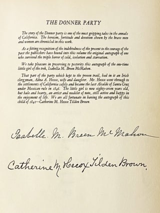 California; Pathfinders; Spanish Arcadia; The great trek; Gold days; Songs and stories; Oxcart to airplane; Land of homes; Outdoor heritage; March of industry.