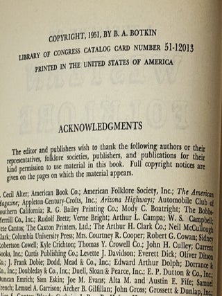 A Treasury of Western Folklore