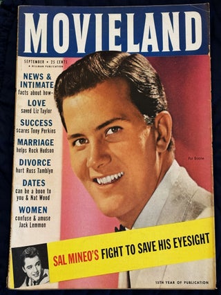 Item #83654 Movieland, September 1957. Dorothea Lee McEvoy