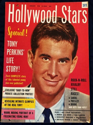Item #83655 Hollywood Stars, January 1958. Publisher Arthur Bernhard