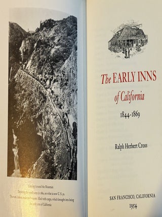 The Early Inns of California 1844-1869
