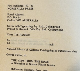 The View from the Edge, A Workshop of Science Fiction Stories