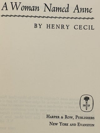 A Woman Named Anne
